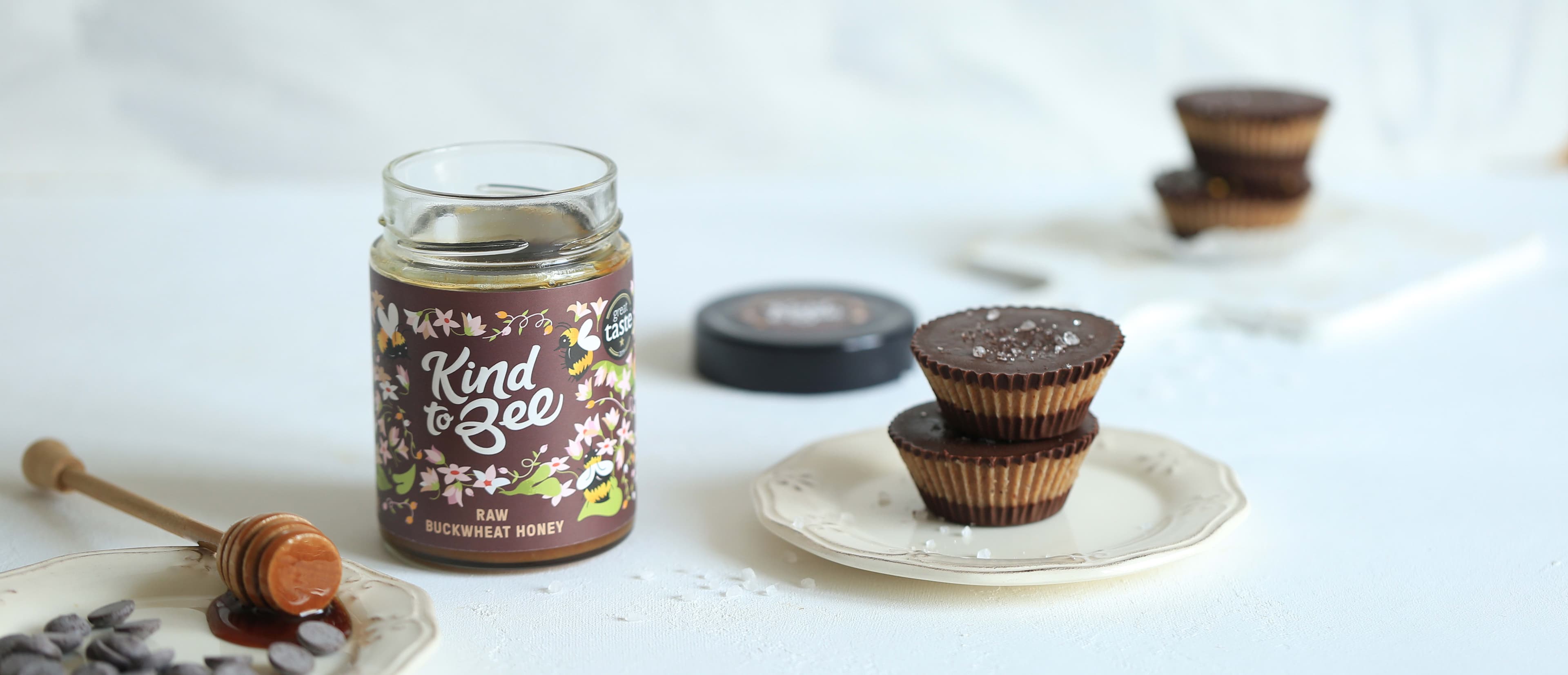 Sweets made with Raw Buckwheat honey